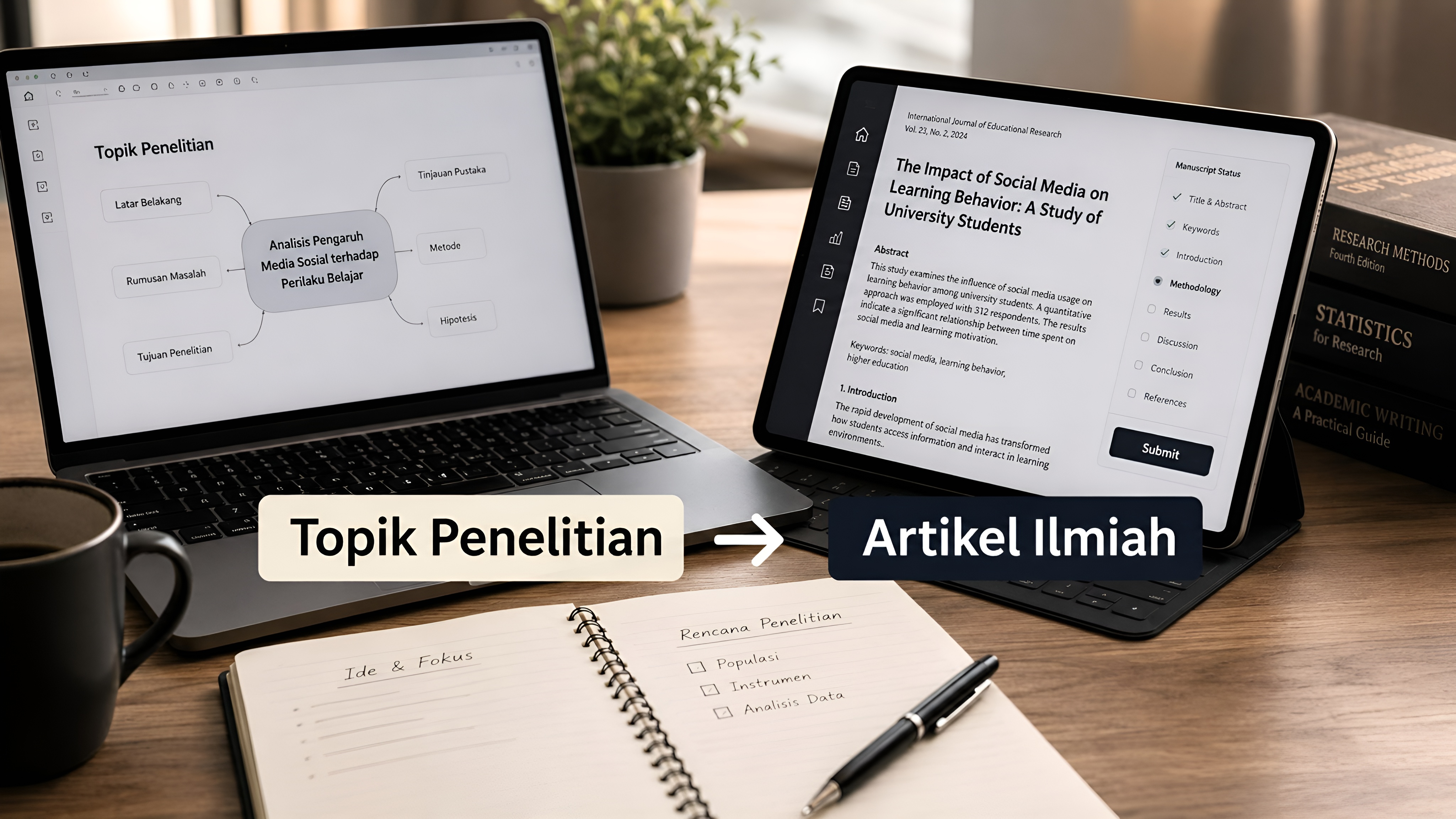 Mengubah Topik Penelitian Menjadi Artikel Ilmiah yang Lebih Terarah