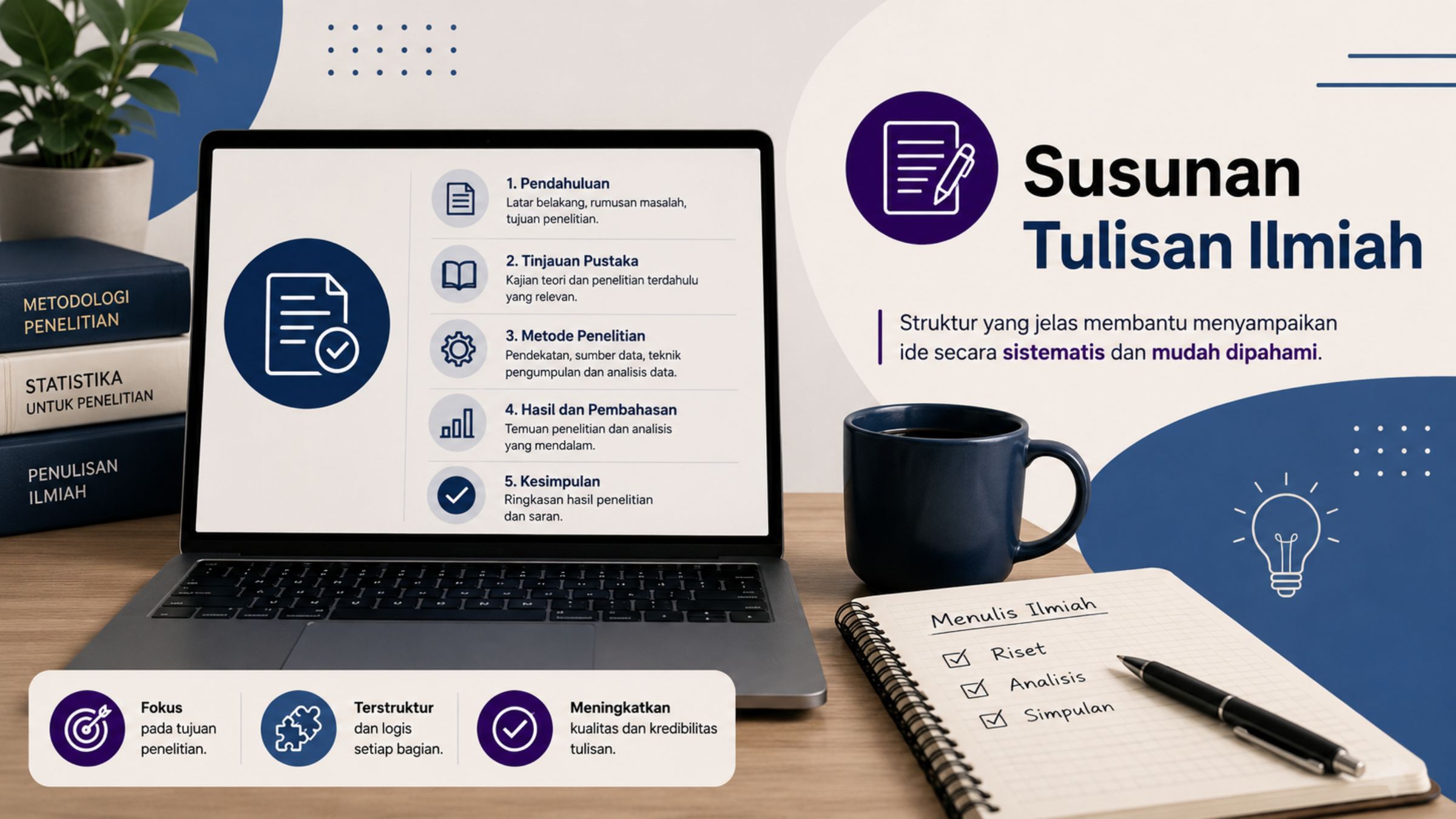 Mengenal Struktur Artikel Ilmiah agar Tulisan Lebih Sistematis