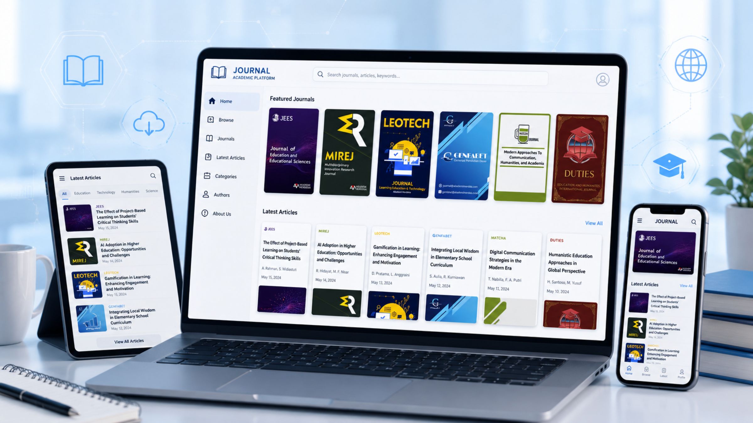 Jurnal Akademik untuk Publikasi Artikel Ilmiah