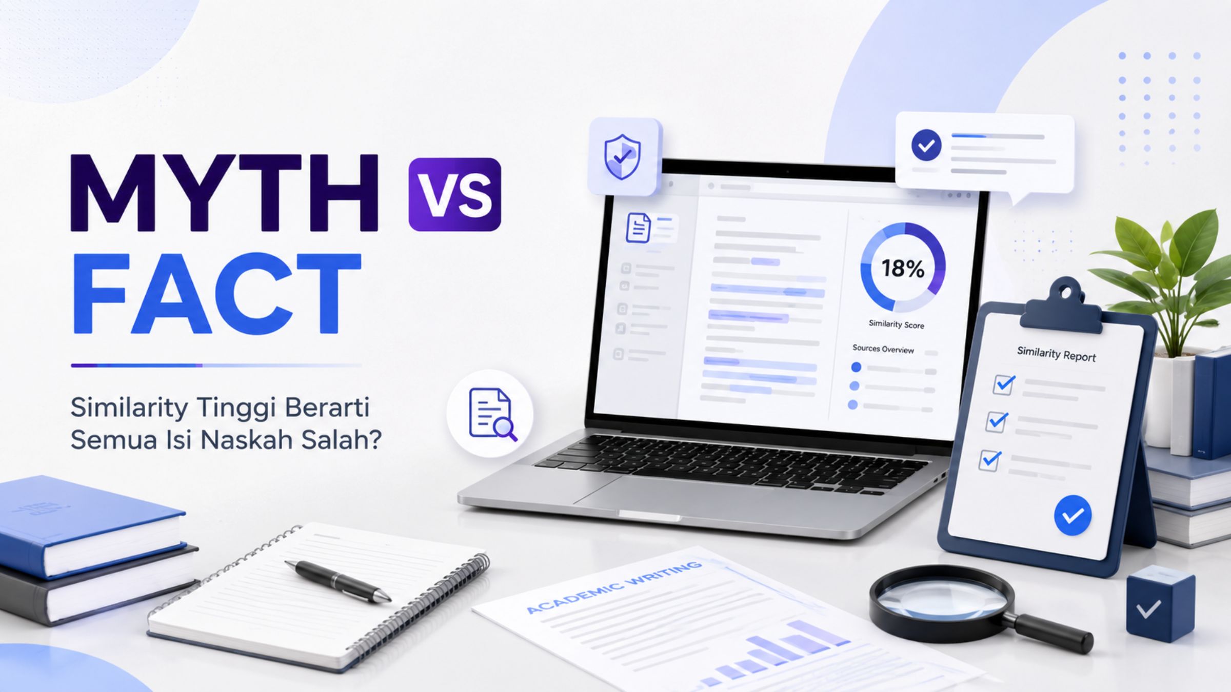 Myth vs Fact: Similarity Tinggi Berarti Semua Isi Naskah Salah